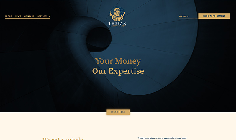 Thesan funds website